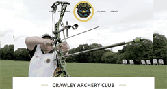 Desktop Screenshot of crawleyarcheryclub.co.uk