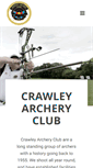 Mobile Screenshot of crawleyarcheryclub.co.uk